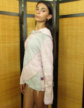Load image into Gallery viewer, Rolling Hills Petal Neck Pullover in Pink Fusion
