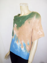 Load image into Gallery viewer, Summer Vintage Sky-Dye Tank-Top in Forestry Summer
