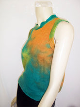Load image into Gallery viewer, Summer Vintage Sky-Dye Tank-Top in Summer Love Jade
