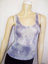 Load image into Gallery viewer, Summer Vintage Sky-Dye Tank-Top in Cloudy Gray Summer
