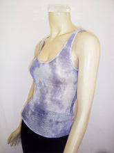 Load image into Gallery viewer, Summer Vintage Sky-Dye Tank-Top in Cloudy Gray Summer
