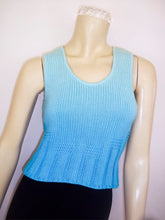 Load image into Gallery viewer, Summer Vintage Sky-Dye Tank-Top in Blue Summer Sunrise
