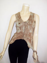 Load image into Gallery viewer, Summer Vintage Sky-Dye Vest in Beige Summer Beauty
