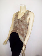 Load image into Gallery viewer, Summer Vintage Sky-Dye Vest in Beige Summer Beauty
