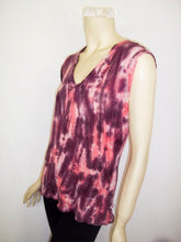 Load image into Gallery viewer, Summer Vintage Sky-Dye Tank-Top in Pink Sunset Summer
