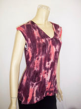 Load image into Gallery viewer, Summer Vintage Sky-Dye Tank-Top in Pink Sunset Summer
