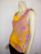 Load image into Gallery viewer, Summer Vintage Sky-Dye Blouse in Yellow Sunset Summer
