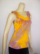 Load image into Gallery viewer, Summer Vintage Sky-Dye Blouse in Yellow Sunset Summer
