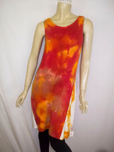 Load image into Gallery viewer, Summer Vintage Sky-Dye Dress in Sunset Glow Summer
