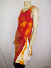 Load image into Gallery viewer, Summer Vintage Sky-Dye Dress in Sunset Glow Summer
