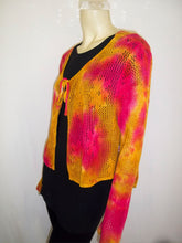 Load image into Gallery viewer, Summer Vintage Sky-Dye Cardigan in Yellow Summer Sunrise
