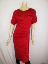 Load image into Gallery viewer, Summer Vintage Sky-Dye Dress in Red Vintage Summer
