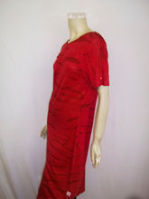 Load image into Gallery viewer, Summer Vintage Sky-Dye Dress in Red Vintage Summer

