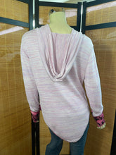 Load image into Gallery viewer, Asymmetrical Hoodie in Pink Fusion
