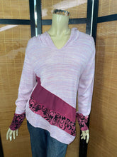 Load image into Gallery viewer, Asymmetrical Hoodie in Pink Fusion
