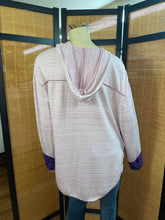 Load image into Gallery viewer, Asymmetrical Hoodie in Pink Fusion

