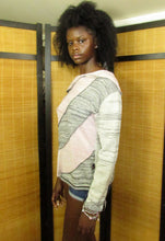 Load image into Gallery viewer, Rolling Hills Petal Neck Pullover in Pink Fusion
