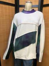 Load image into Gallery viewer, Fresh Fruit Sky-Dye Long Long-Sleeved Crew-Necked Pullover in Purple Greenwood Spring
