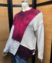 Load image into Gallery viewer, Fresh Fruit Sky-Dye Mid Long-Sleeved Crew-Necked Pullover in Raspberry Springtide Belle
