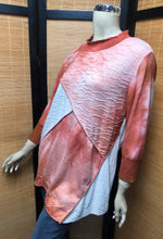 Load image into Gallery viewer, Fresh Fruit Sky-Dye Long Long-Sleeved Crew-Necked Pullover in Burnt Orange Sunrise
