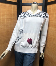 Load image into Gallery viewer, Fresh Fruit Sky-Dye Mid Long-Sleeved Hooded Pullover in Decorative Fancy Spring
