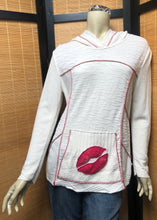 Load image into Gallery viewer, Fresh Fruit Sky-Dye Long Long-Sleeved Hooded Pullover in Pale White Spring
