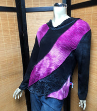 Load image into Gallery viewer, Bejeweled Mid Sky-Dye Long-Sleeved Pullover in Living Autumn Pink
