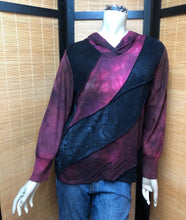 Load image into Gallery viewer, Bejeweled Mid Sky-Dye Long-Sleeved Pullover in Dark Autumn Pink
