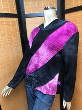 Load image into Gallery viewer, Bejeweled Mid Sky-Dye Long-Sleeved Pullover in Pink Autumn Delight

