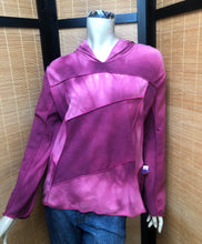 Load image into Gallery viewer, Bejeweled Mid Sky-Dye Long-Sleeved Pullover in Loveing Autumn Pink
