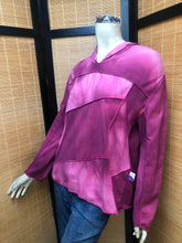 Load image into Gallery viewer, Bejeweled Mid Sky-Dye Long-Sleeved Pullover in Loveing Autumn Pink
