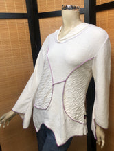 Load image into Gallery viewer, Fresh Fruit Sky-Dye Mid Long-Sleeved Hooded Pullover in White Spring Love
