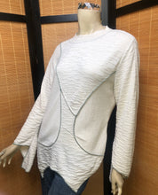 Load image into Gallery viewer, Fresh Fruit Sky-Dye Long Long-Sleeved Crew-Necked Pullover in Blanche Earl Gray
