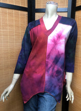 Load image into Gallery viewer, Bejeweled Long Sky-Dye Long-Sleeved Pullover in Majestic Autumn Night

