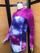 Load image into Gallery viewer, Bejeweled Long Sky-Dye Long-Sleeved Pullover w/Pockets in Autumn Sky Love
