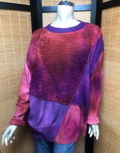 Load image into Gallery viewer, Bejeweled Long Sky-Dye Long-Sleeved Pullover in Festive Autumn Night

