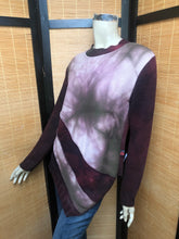Load image into Gallery viewer, Bejeweled Long Sky-Dye Long-Sleeved Pullover in Earthy Autumn Beauty
