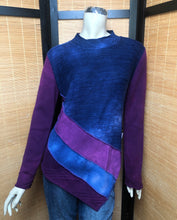 Load image into Gallery viewer, Bejeweled Long Sky-Dye Long-Sleeved Pullover in Dazzling Autumn Love
