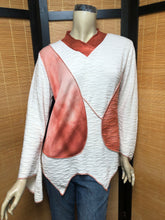 Load image into Gallery viewer, Fresh Fruit Sky-Dye Mid Long-Sleeved Pullover in Orange Charming Spring
