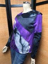 Load image into Gallery viewer, Bejeweled Mid Sky-Dye Long-Sleeved Pullover in Dazzling Peachy Fall
