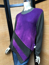 Load image into Gallery viewer, Bejeweled Long Sky-Dye Long-Sleeved Pullover in Forestry Sunset Beauty

