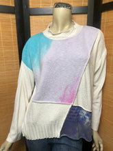 Load image into Gallery viewer, Fresh Fruit Sky-Dye Mid Long-Sleeved Crew-Necked Sustainable Pullover in Cotton Candy Spring
