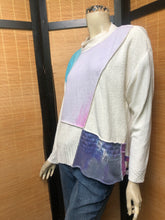 Load image into Gallery viewer, Fresh Fruit Sky-Dye Mid Long-Sleeved Crew-Necked Sustainable Pullover in Cotton Candy Spring
