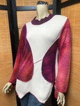 Load image into Gallery viewer, Fresh Fruit Sky-Dye Long Long-Sleeved Crew-Necked Pullover in Colorful Glowing Bliss
