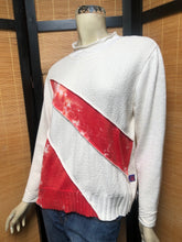 Load image into Gallery viewer, Fresh Fruit Sky-Dye Mid Long-Sleeved Crew-Necked Pullover in Ruby Blanche Delight
