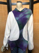 Load image into Gallery viewer, Fresh Fruit Sky-Dye Long Long-Sleeved Hooded Pullover in Purple Midnight Gloom
