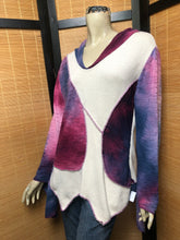 Load image into Gallery viewer, Fresh Fruit Sky-Dye Long Long-Sleeved Hooded Pullover in Purple Rosy Sunrise
