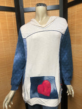 Load image into Gallery viewer, Fresh Fruit Sky-Dye Long Long-Sleeved Crew-Necked Pullover in Heartful Blissful Love
