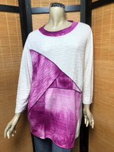 Load image into Gallery viewer, Fresh Fruit Sky-Dye Long Long-Sleeved Crew-Necked Pullover in Rouge Sunrise Delights

