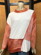 Load image into Gallery viewer, Fresh Fruit Sky-Dye Mid Long-Sleeved Crew-Necked Pullover in Amber Spring Beauty
